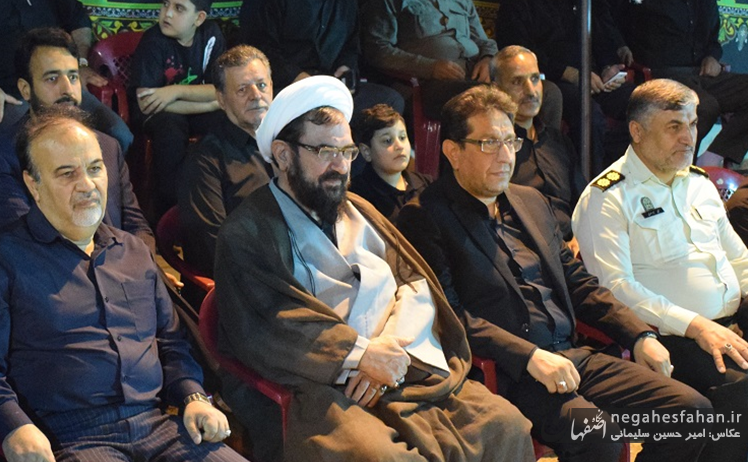 هیئت های عزاداری سالار شهیدان شاهین شهر در سپاه ناحیه