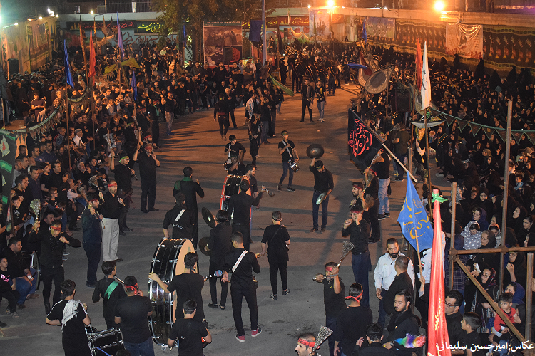 سپاه شاهین شهر میزبان هیئت های عزاداری سالار شهیدان