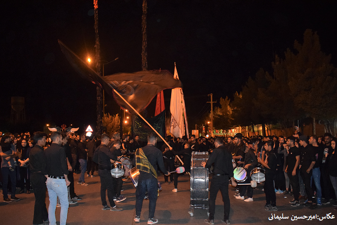 سپاه شاهین شهر میزبان هیئت های عزاداری سالار شهیدان