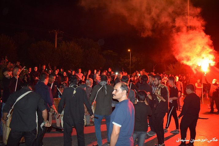 سپاه شاهین شهر میزبان هیئت های عزاداری سالار شهیدان