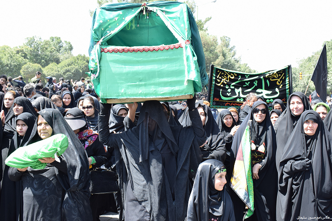 تجلی شور عاشورایی در شاهین شهر