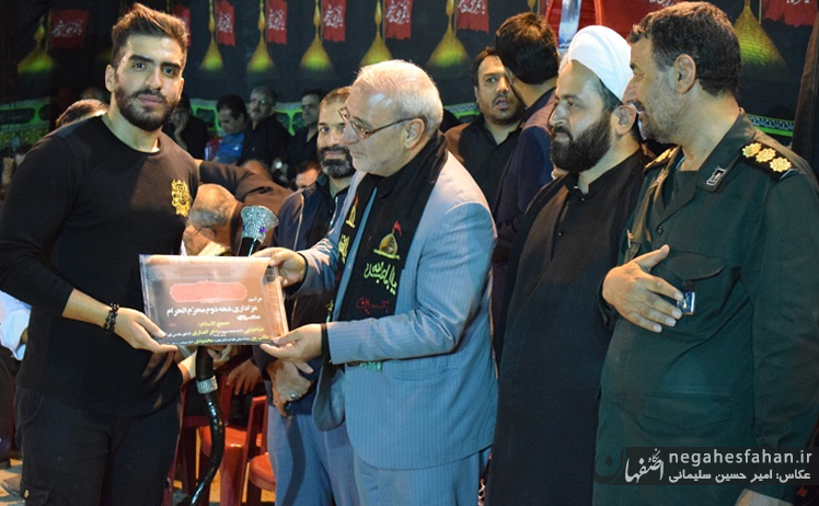 هیئت های عزاداری سالار شهیدان شاهین شهر در سپاه ناحیه