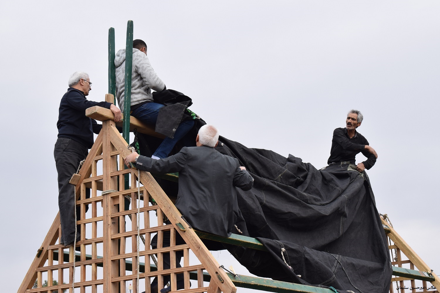 آئین نخل گردانی مورچه خورت و ثبت این مراسم در فهرست میراث فرهنگی