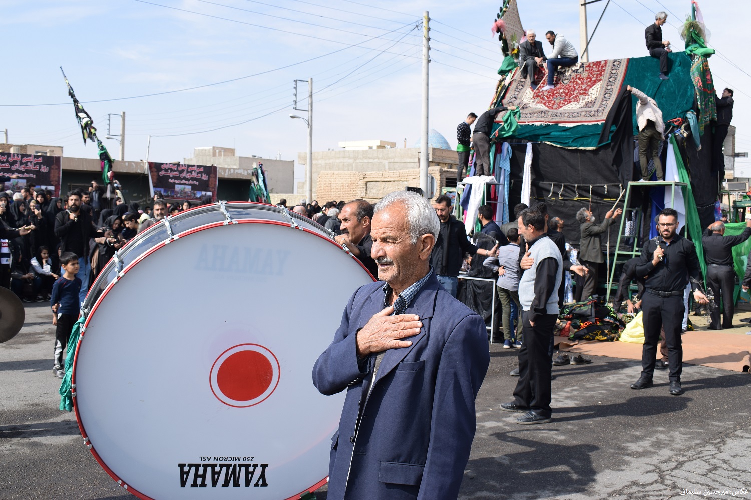 آئین نخل گردانی مورچه خورت و ثبت این مراسم در فهرست میراث فرهنگی