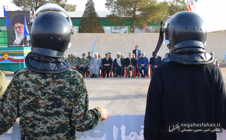 رزمایش "الی بیت المقدس بسیج" در شاهین شهر
