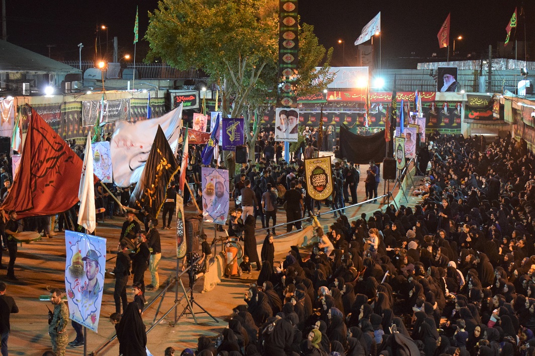 هیئت های عزاداری سالار شهیدان شاهین شهر در سپاه ناحیه