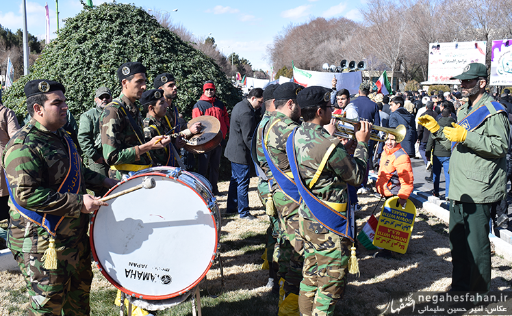 جشن یک سالگی گام دوم انقلاب در شاهین شهر