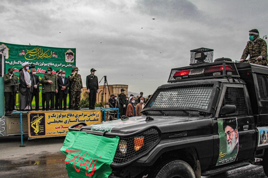 آغاز رزمایش دفاع بیولوژیک سپاه در اصفهان/ &zwnj;سپاه &zwnj;برای حفظ سلامتی مردم در میدان است