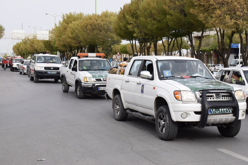 برگزاری رزمایش دفاع بیولوژیک در شاهین شهر