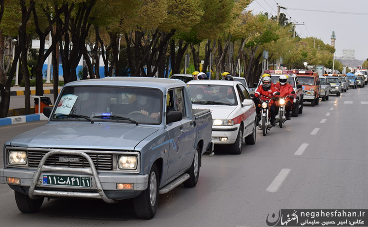 برگزاری رزمایش دفاع بیولوژیک در شاهین شهر
