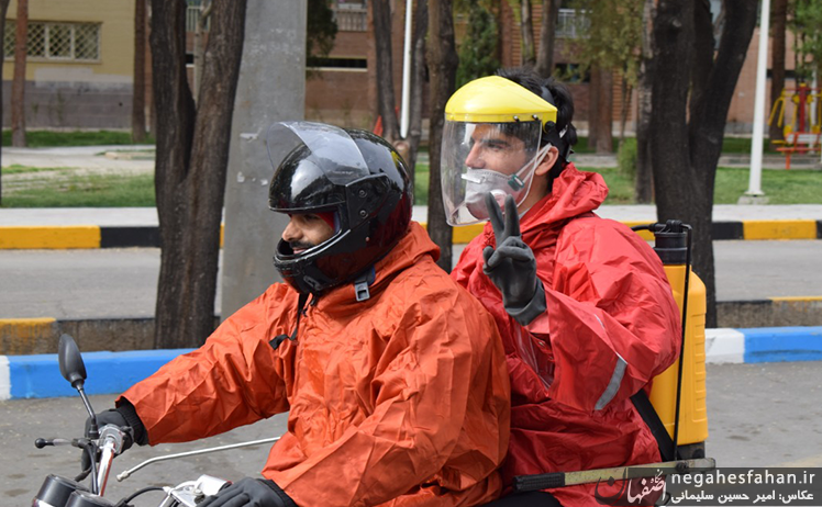 برگزاری رزمایش دفاع بیولوژیک در شاهین شهر