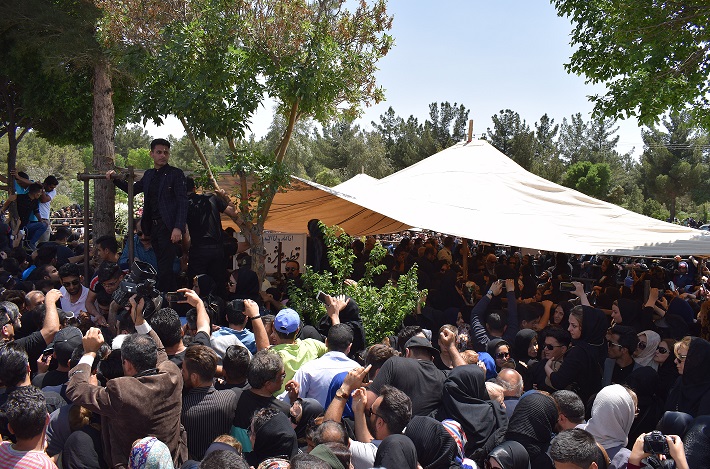 پیکر بهنام صفوی به خاک سپرده شد 