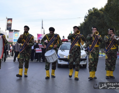 راهپیمایی سیزدهم آبان ماه در شاهین شهر 