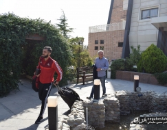 اقامت تیم تراکتور سازی در هتل اطلس شاهین شهر