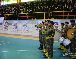 همایش باشکوه روز بسیج در شاهین شهر 