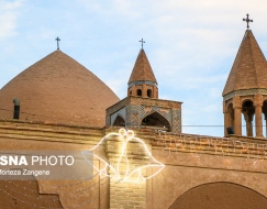 حال و هوای کریسمس در محله جلفا