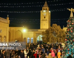 حال و هوای کریسمس در محله جلفا