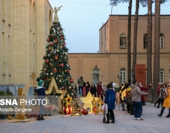 حال و هوای کریسمس در محله جلفا